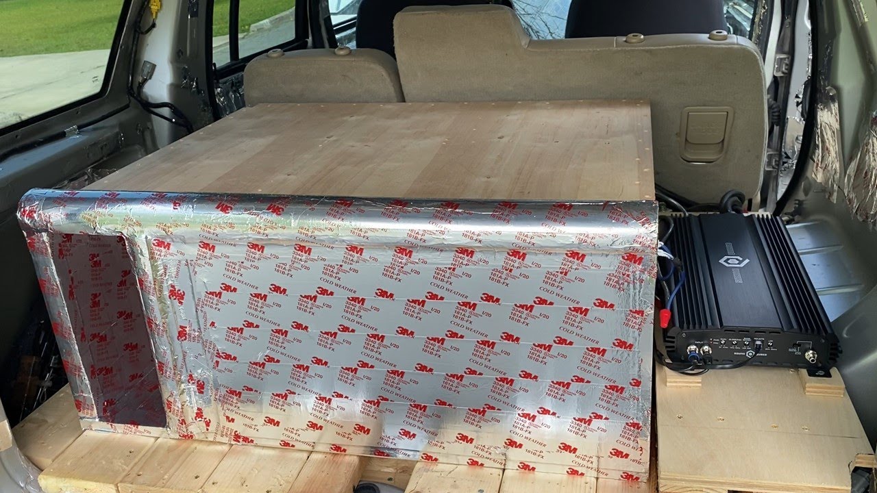 BUILD REVEAL OF MY HUGE SINGLE 10" SUBWOOFER BOX AND CHANNEL ANNOUNCEMENT!