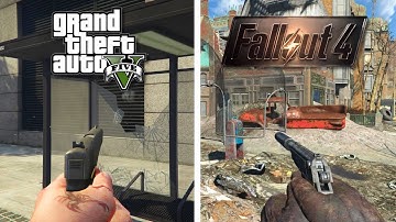 GTA 5 vs Fallout 4 - Physics Comparison
