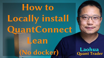 Without using dockers, how to locally install QuantConnect Lean.