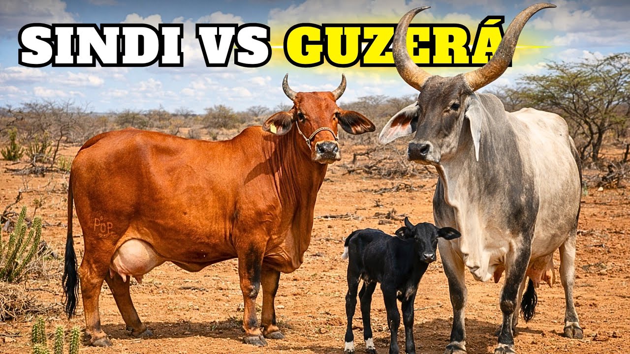 Sindi ou Guzerá: Qual Zebu Realmente Aguenta o Semiárido Nordestino?