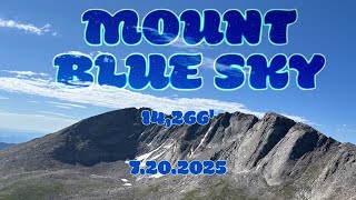 Mount Blue Sky Via Guanella Pass - Colorado 14ers - 7.20.2025