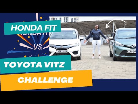 It's a Honda fit vs Toyota Vitz challenge. Who wins?? || Wairima ...