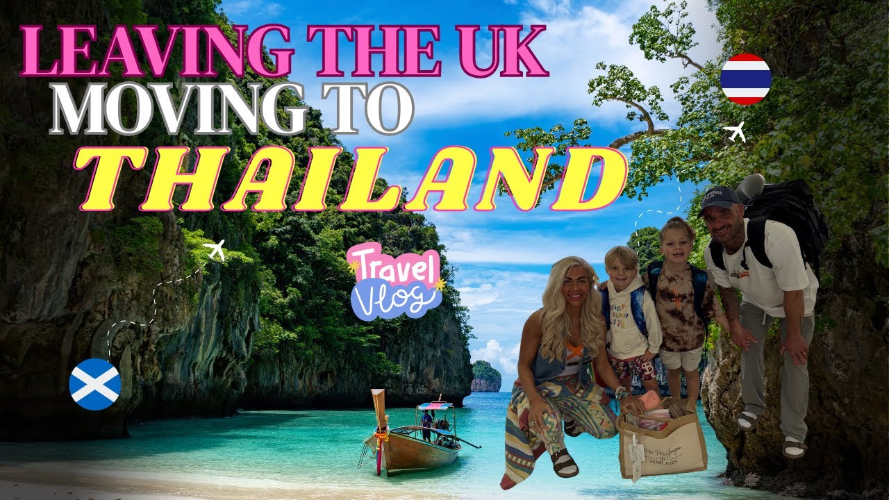 Saying bye to Scotland 🏴󠁧󠁢󠁳󠁣󠁴󠁿 Moving to Thailand 🇹🇭 first stop Krabi 