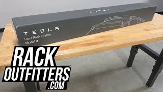 Tesla Model 3 Roof Rack System Unboxing and First Impressions