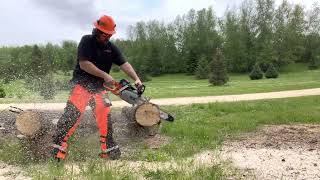 Husqvarna 562xp ported in Ash