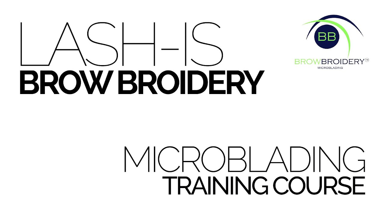 Lash-Is Brow Broidery Promo Video - For Web and Tradeshows