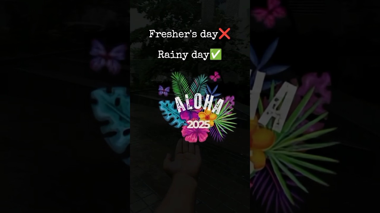 Fresher's day | Aloha | 