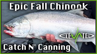 Insane Fall Salmon Fishing (Catch N' Canning) | Oregon Chinook Coho | 2024 Ep. 02