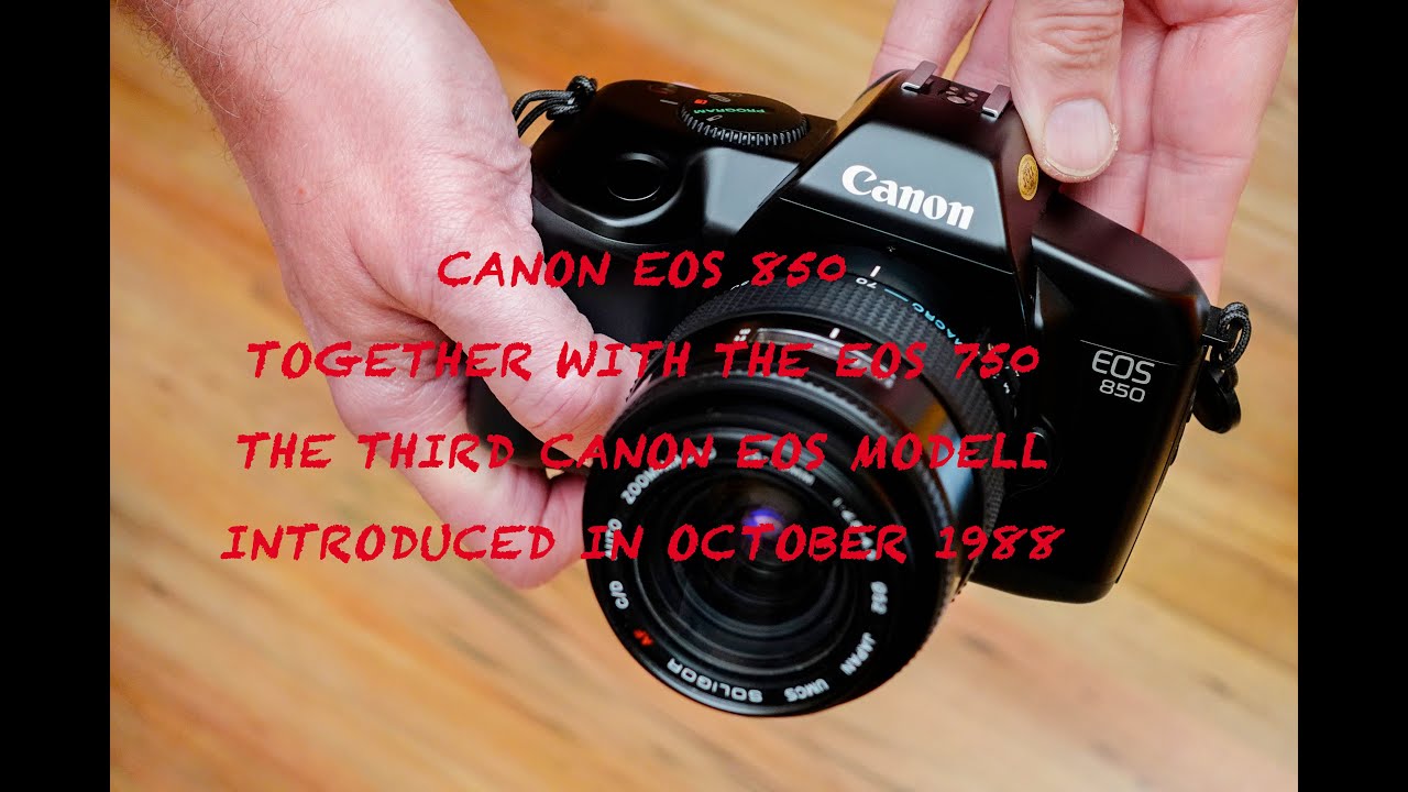 Canon EOS 850 一眼レフカメラ 35-105mmレンズ Canon EOS 850 - as easy to use as a compact camera - the first