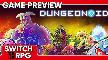 SwitchRPG Previews - Dungeonoid - Nintendo Switch Gameplay
