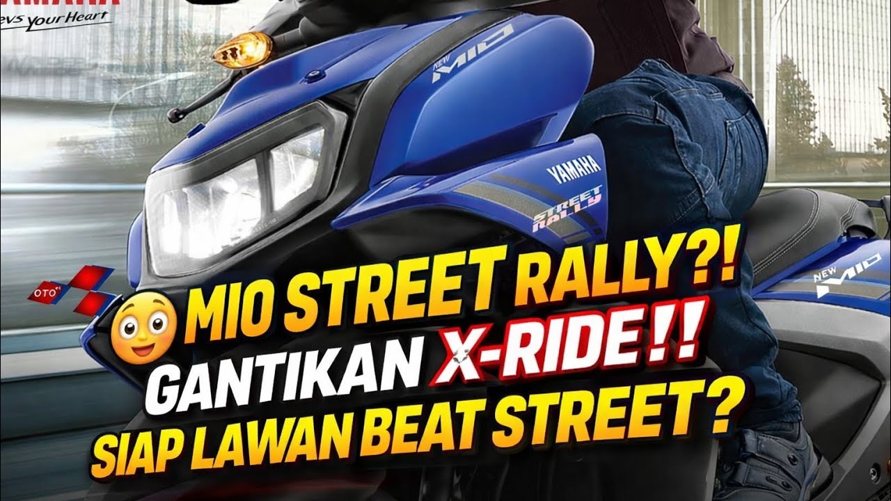 GILA‼️ Yamaha Mio Street Rally Muncul, X-Ride Disuntik Mati? Siap Duel Panas vs Beat Street 2026 😳