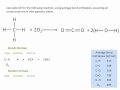 Enthalpies of Reactions - Using Average Bond Enthalpies - Chemistry Tutorial