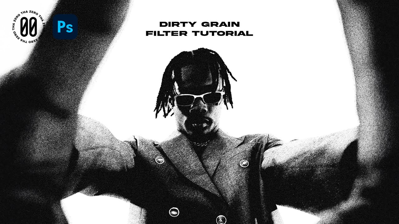 Grain filter effect in photoshop 2025 | BRUTE PROJECT