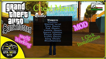 How to install Cheat Menu for GTA San Andreas in Tamil