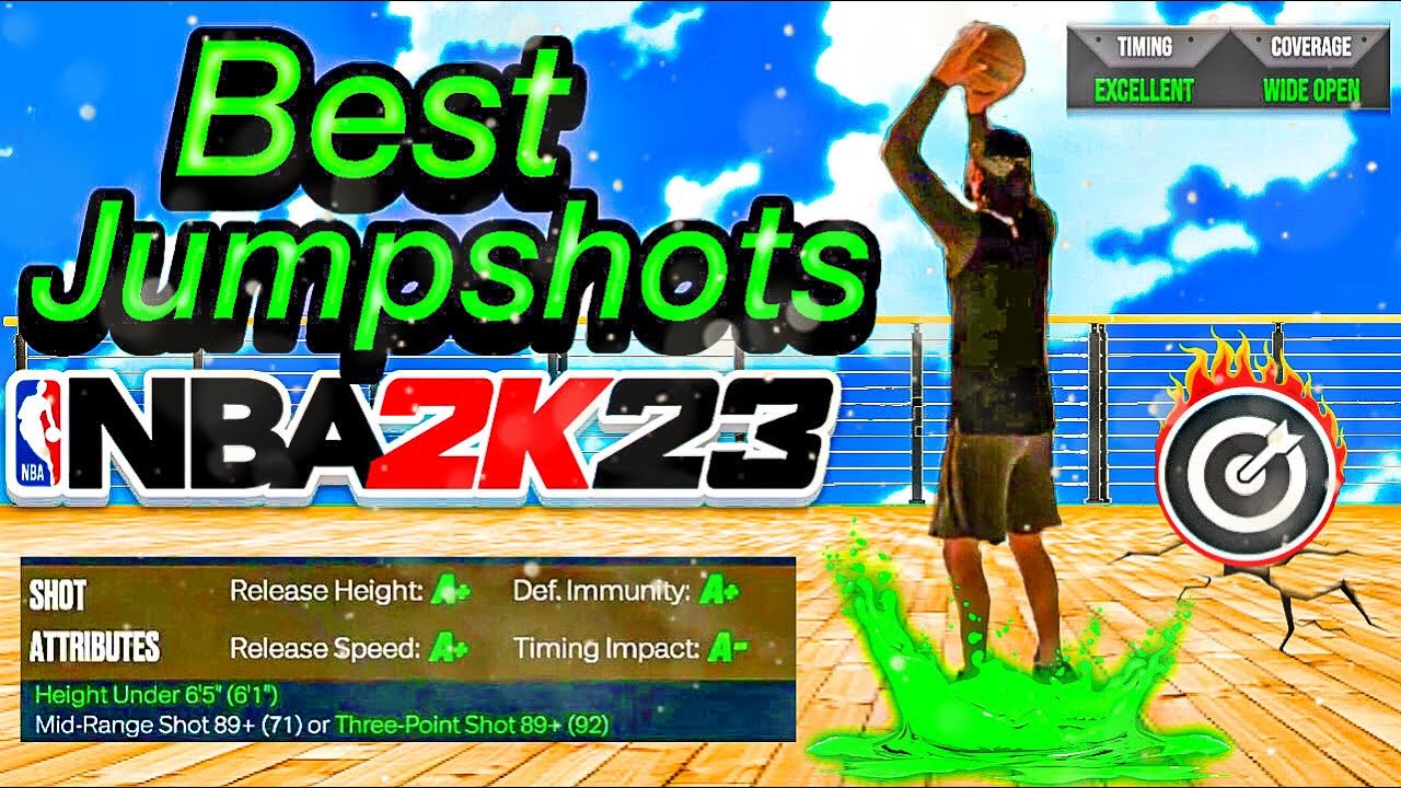 THE BEST JUMPSHOTS FOR ALL BUILDS IN NBA 2K23 CURRENT GEN & NEXT GEN