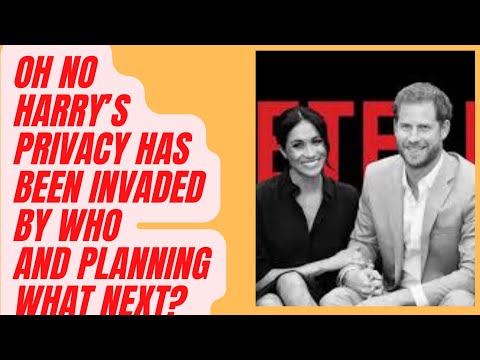 HARRY FEELS HIS PRIVACY INVADED AGAIN LATEST #royalfamily #meghanmarkle #princeharry