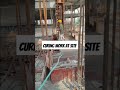 Curing work at site group 108 noida/// #civilsitework #civilsite #civilwork #shorts