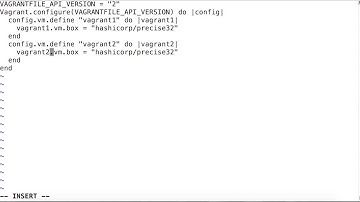 create multiple vagrant vm tutorial