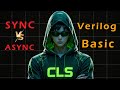Synchronous vs Asynchronous in Verilog | Counter & D Flip-Flop Explained