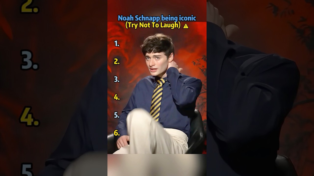 Ной Шнапп становится культовым (попробуйте не смеяться) ⚠️ 