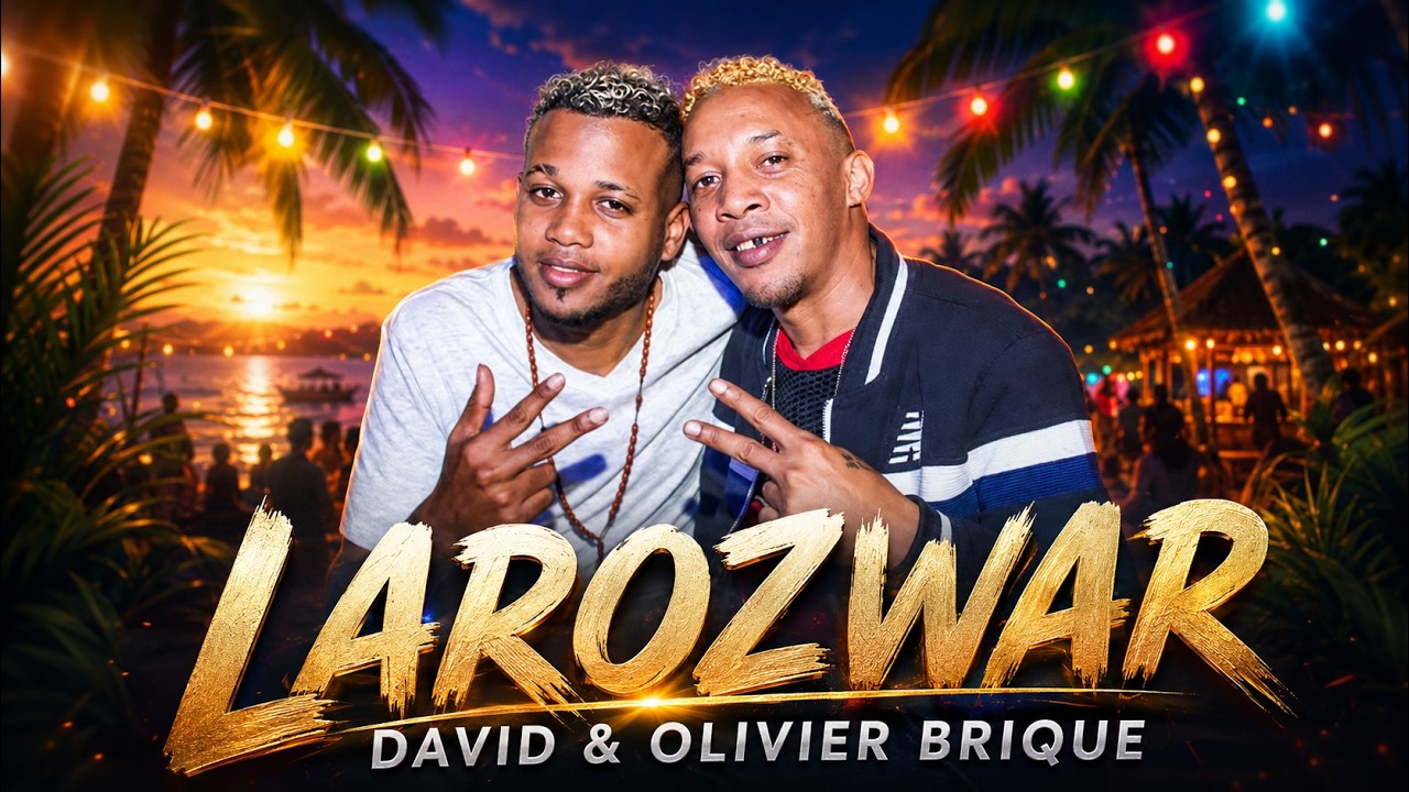 Watch David & Olivier Brique – Larozwar (Clip officiel) | Séga on YouTube Watch David & Olivier Brique – Larozwar (Clip officiel) | Séga on YouTube