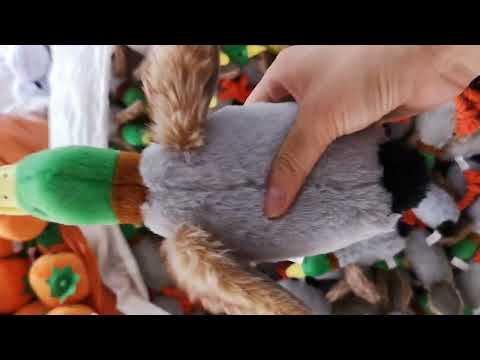 Іграшка для собак "Качка" (лапки-вузол), видео 1