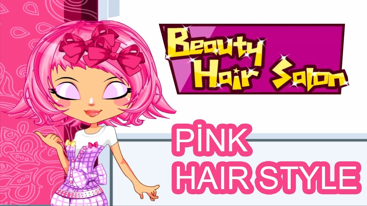 Beauty Hair Spa Salon Princess Pink Hair Style