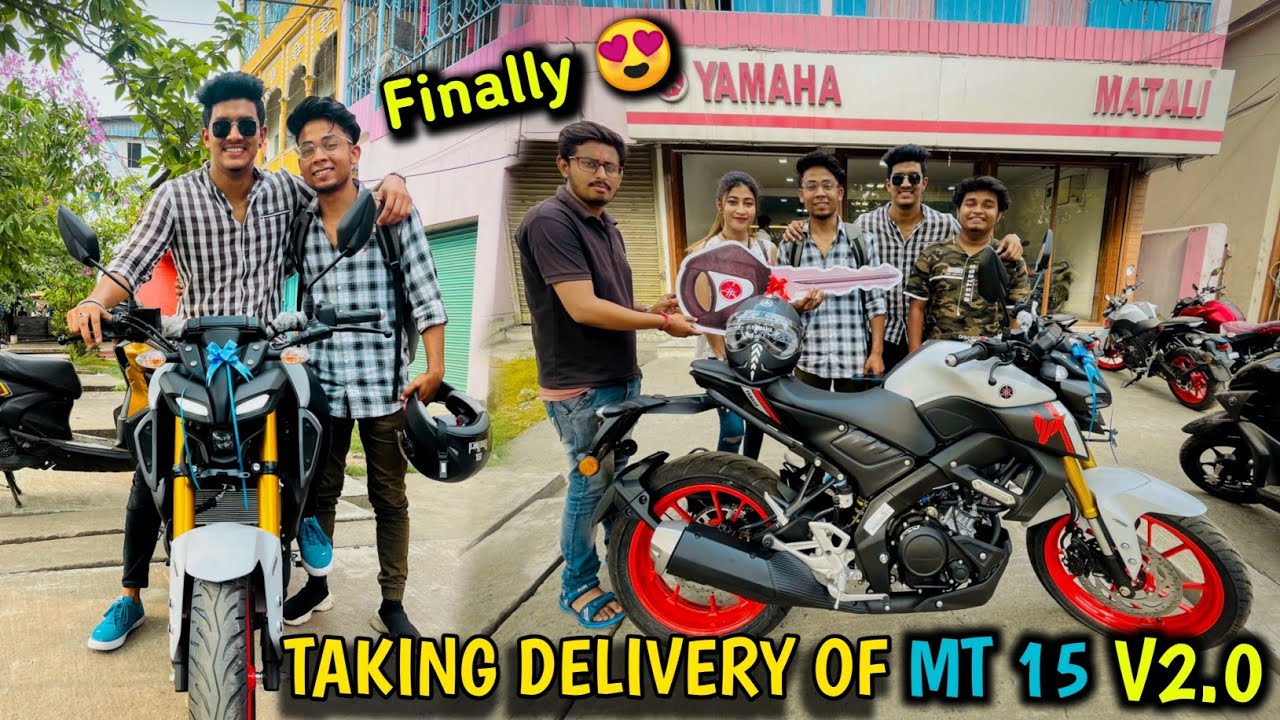 Finally Taking Delivery of New 2022 MT 15 Version 2.0 😍 ️ | New Model 🔥 ...