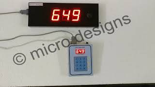 Famous Token Display System with Dual Voice by Micro Designs Profile