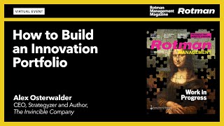 Alex Osterwalder on How to Build an Innovation Portfolio