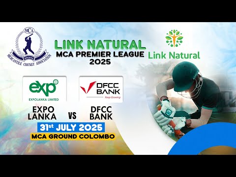 LIVE Expo Lanka DFCC MCA Link Natural Challenge Trophy 2025 Sporty Lk 