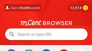 Mcent Browser Unlimited Cash/Points 2019 Trick in Hindi screenshot 3