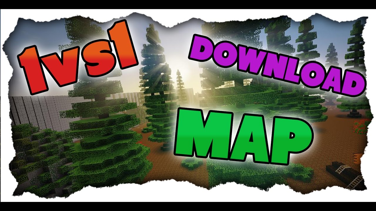 [KOSTENLOS] Minecraft 1vs1 Map + Download - YouTube