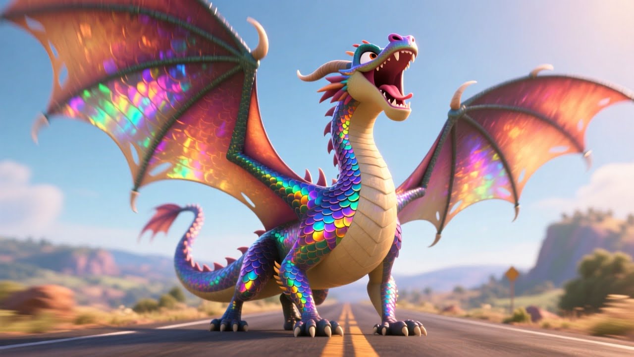 Woosh Woosh Magic Road 🚗✨ | Fun Adventure Song for Kids | Playful Nursery Rhyme