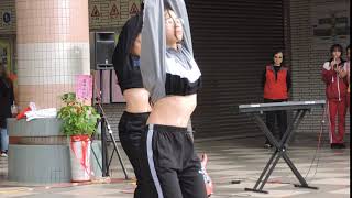 1071214四張犁國中校慶園遊會MV流行舞表演