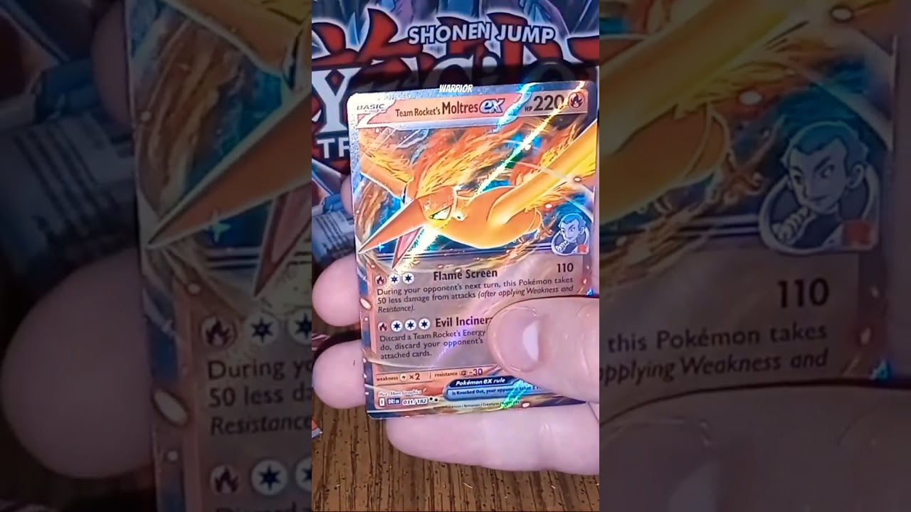 Pulling A Team Rockets Moltres EX Out Of Pokemon Destined Rivals! 