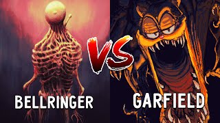 ЗВОНАРЬ ПРОТИВ SCP 3166 ГАРФИЛДА В МАЙНКРАФТ THE BELLRINGER VS GARFIELD БИТВА СЦП