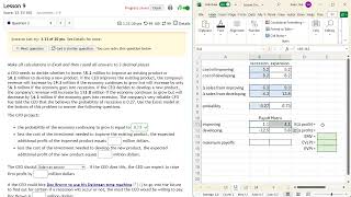 Expected Value of Perfect Information -- Video 2 of Lesson 9