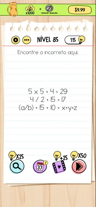 Brain Test Quantas letras restam se E e T deixarem o alfabeto? Level 1  Respostas