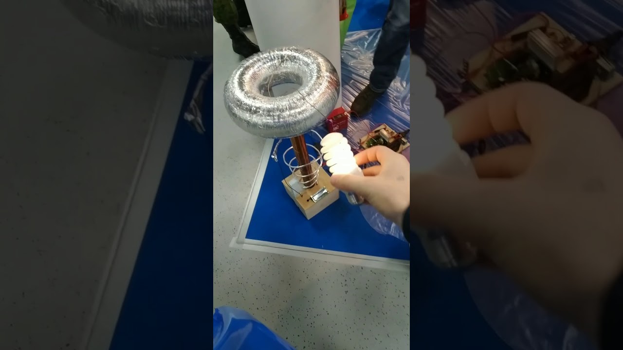 Катушка тесла видео