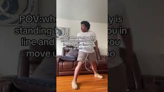 Moving together in line #shorts #relatable #funny #fyp