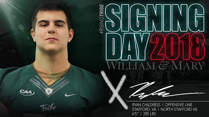 2018 Tribe Football -  OL Ryan Childress - Welcome...