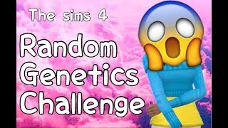 RANDOM GENETICS CHALLENGE // The Sims 4: Create A Sim