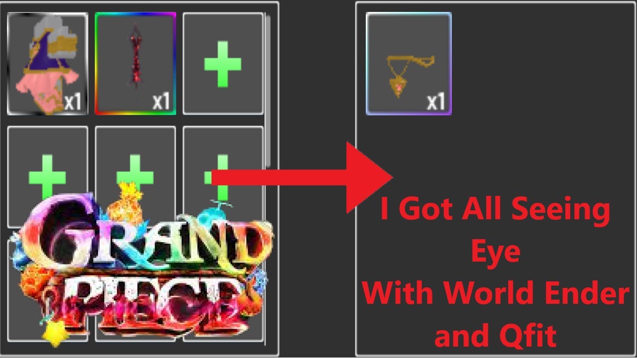 World Ender & Qfit = Eye GPO YouTube