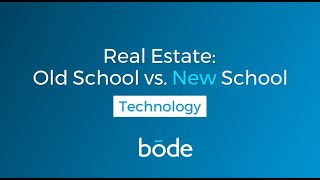 Technology: Old School vs. New School