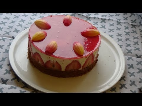 cheesecake-aux-fraises-et-spéculoos-express