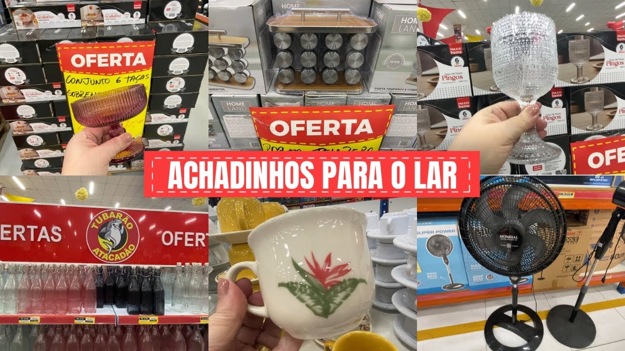 ACHADINHOS NO TUBARÃO ATACADÃO | TUDO SAI A PREÇO DE ATACADO #achadinhos #tubarãoatacadão  #ofertas 