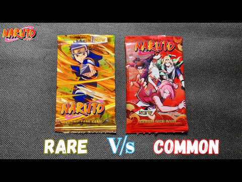 Naruto Trading Cards Unboxing 🔥 Rare vs Common Pulls | Did I Get