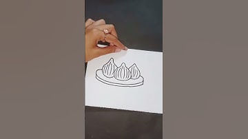 #Ganesh chaturthi special modak drawing#youtubeshorts