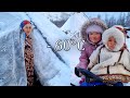 Living in Far North in winter and autumn. North Nomads of Russia.  Ural mountains. Full film